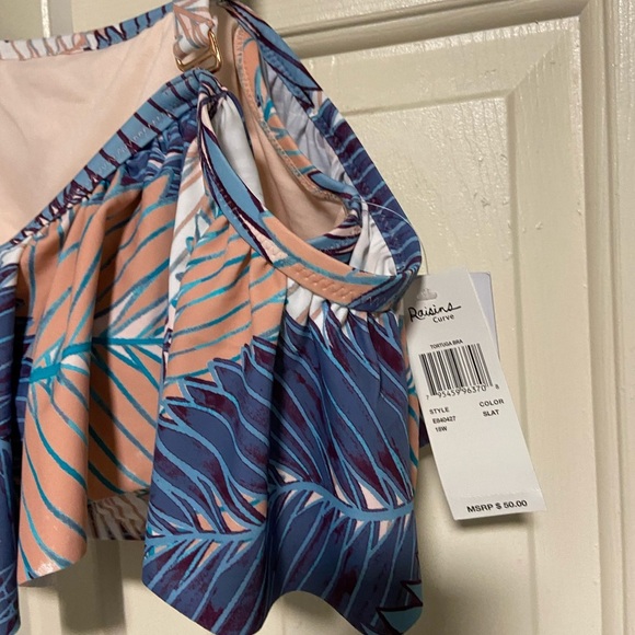 Raisins  Bikini ruffle Top - Picture 2 of 13